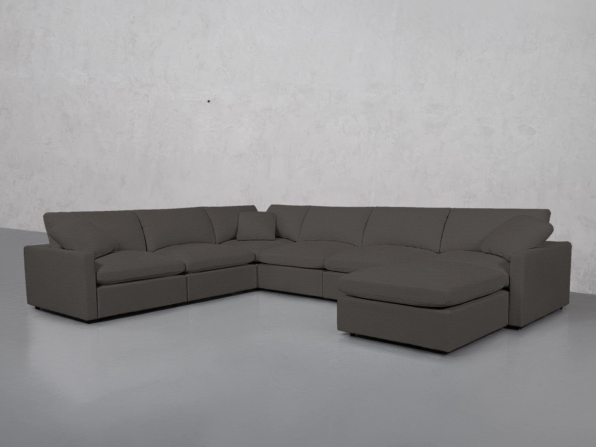 7-Seat Modular Chaise Corner Sectional (Thin Arms) - Image 30