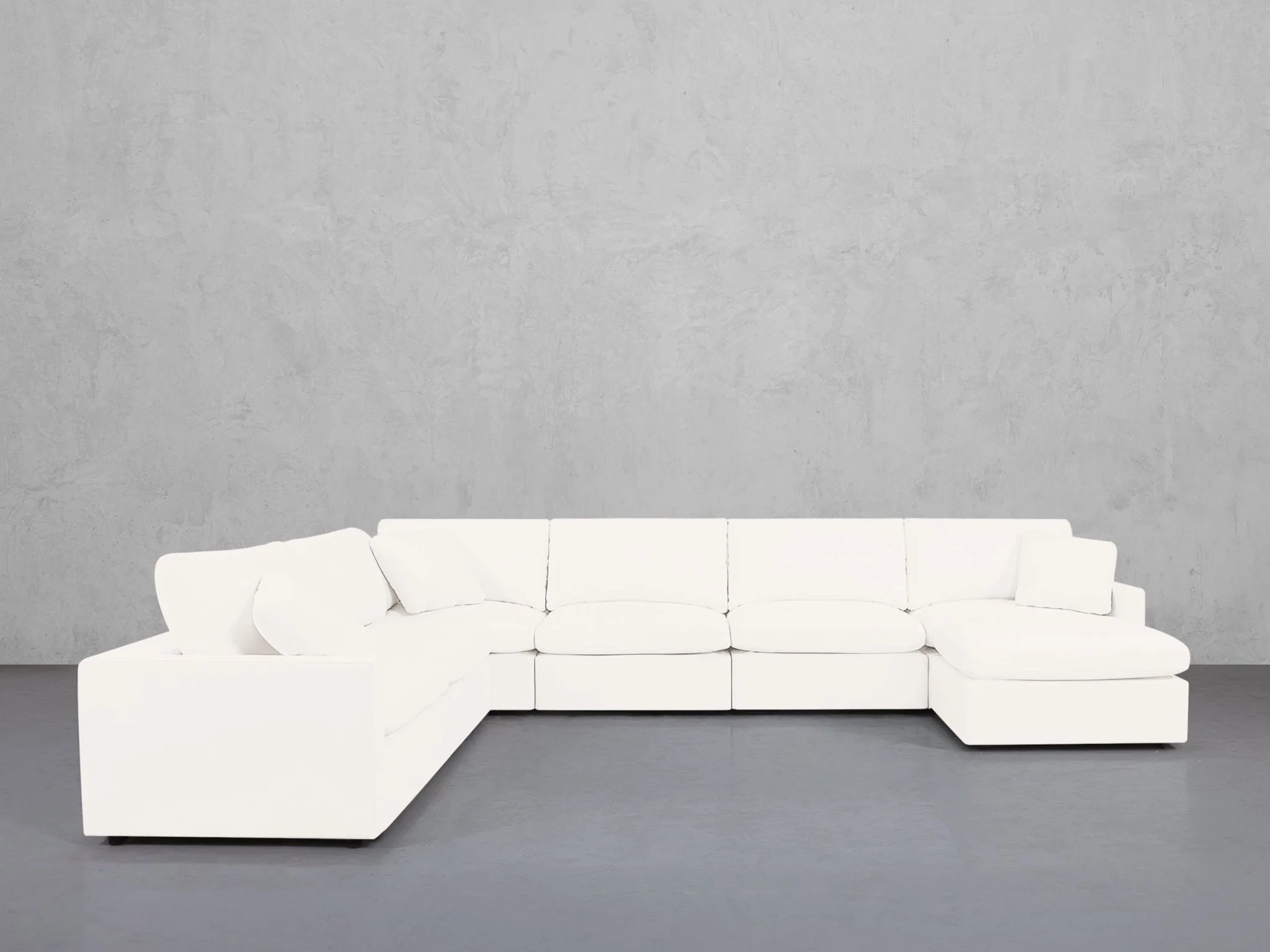 7-Seat Modular Chaise Corner Sectional (Thin Arms) - Image 43