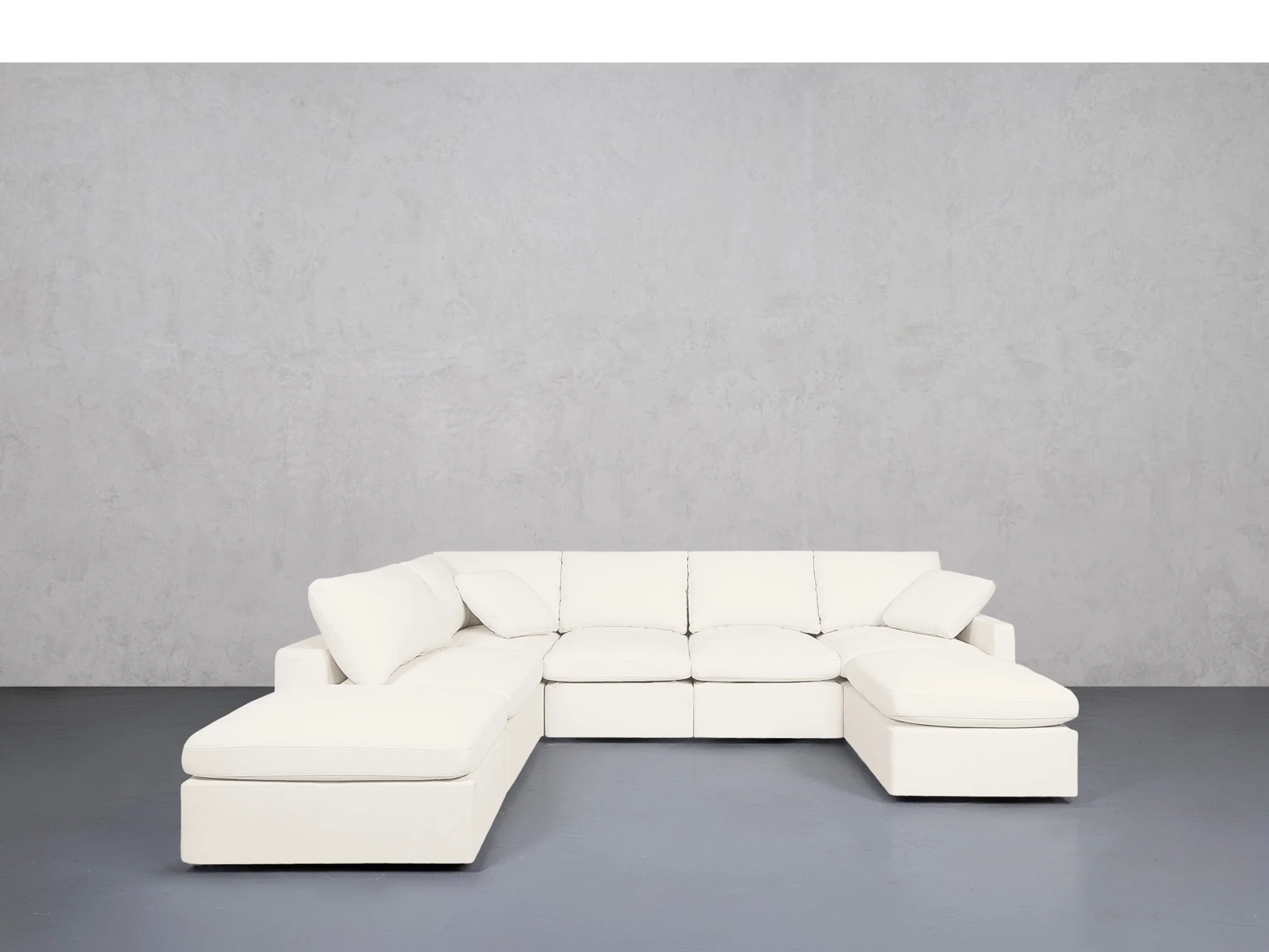 7-Seat Modular Chaise Corner Sectional (Thin Arms) - Image 46