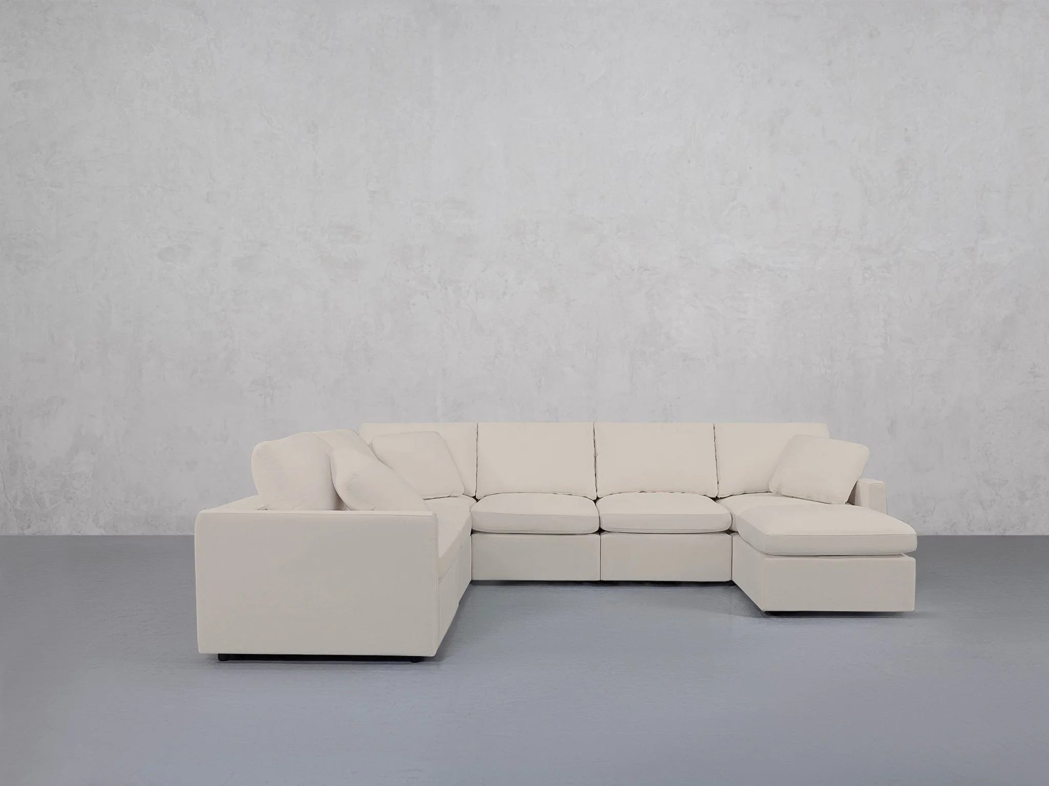 7-Seat Modular Chaise Corner Sectional (Thin Arms) - Image 52