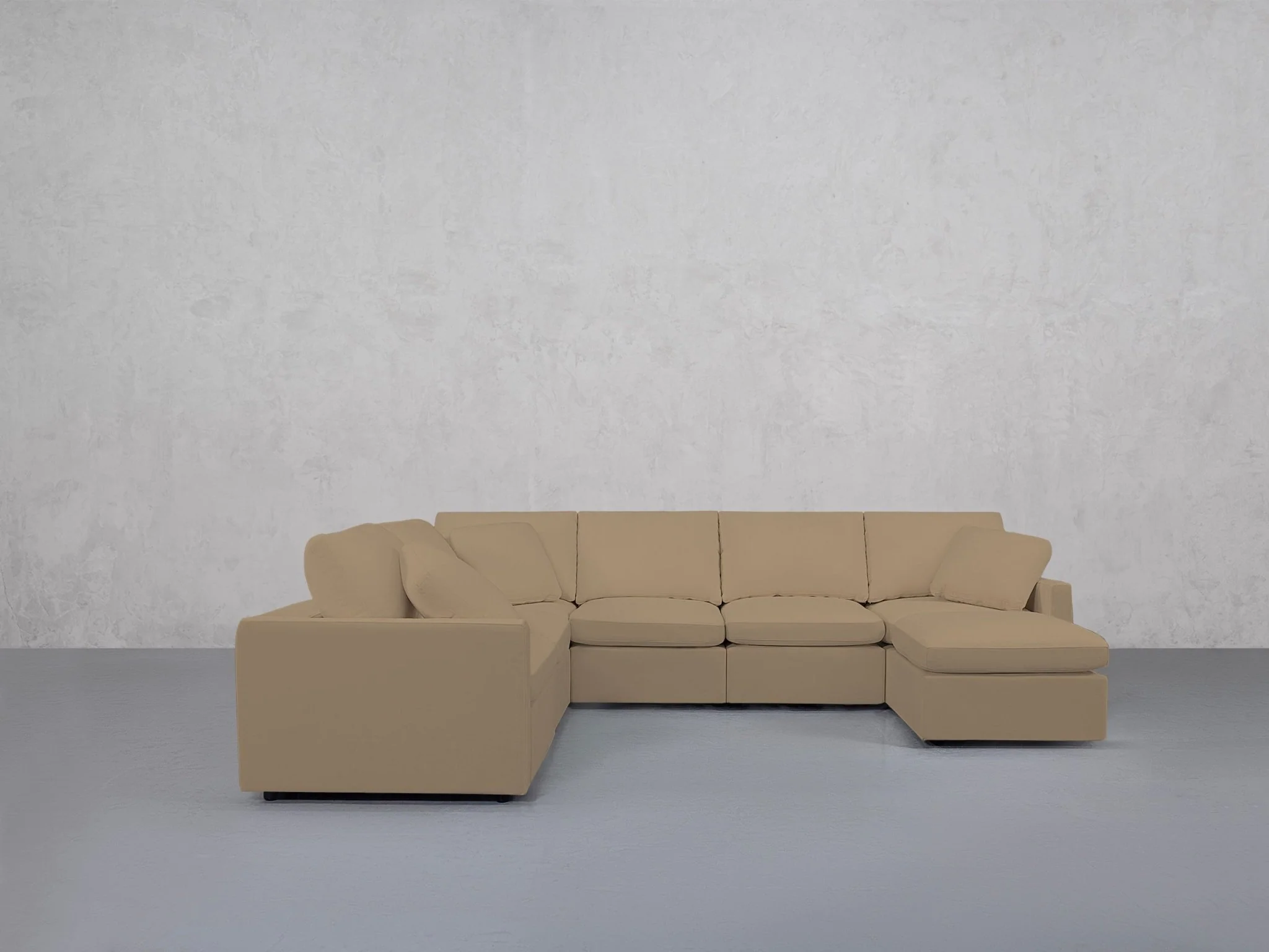 7-Seat Modular Chaise Corner Sectional (Thin Arms) - Image 59