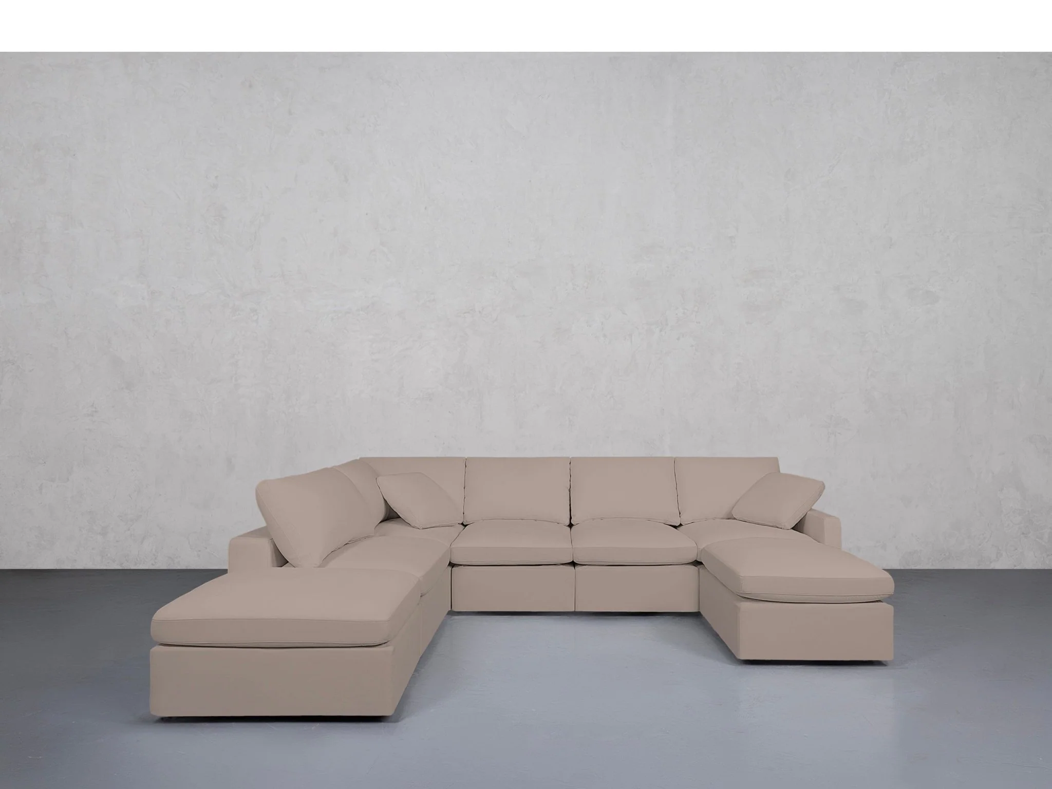 7-Seat Modular Chaise Corner Sectional (Thin Arms) - Image 67