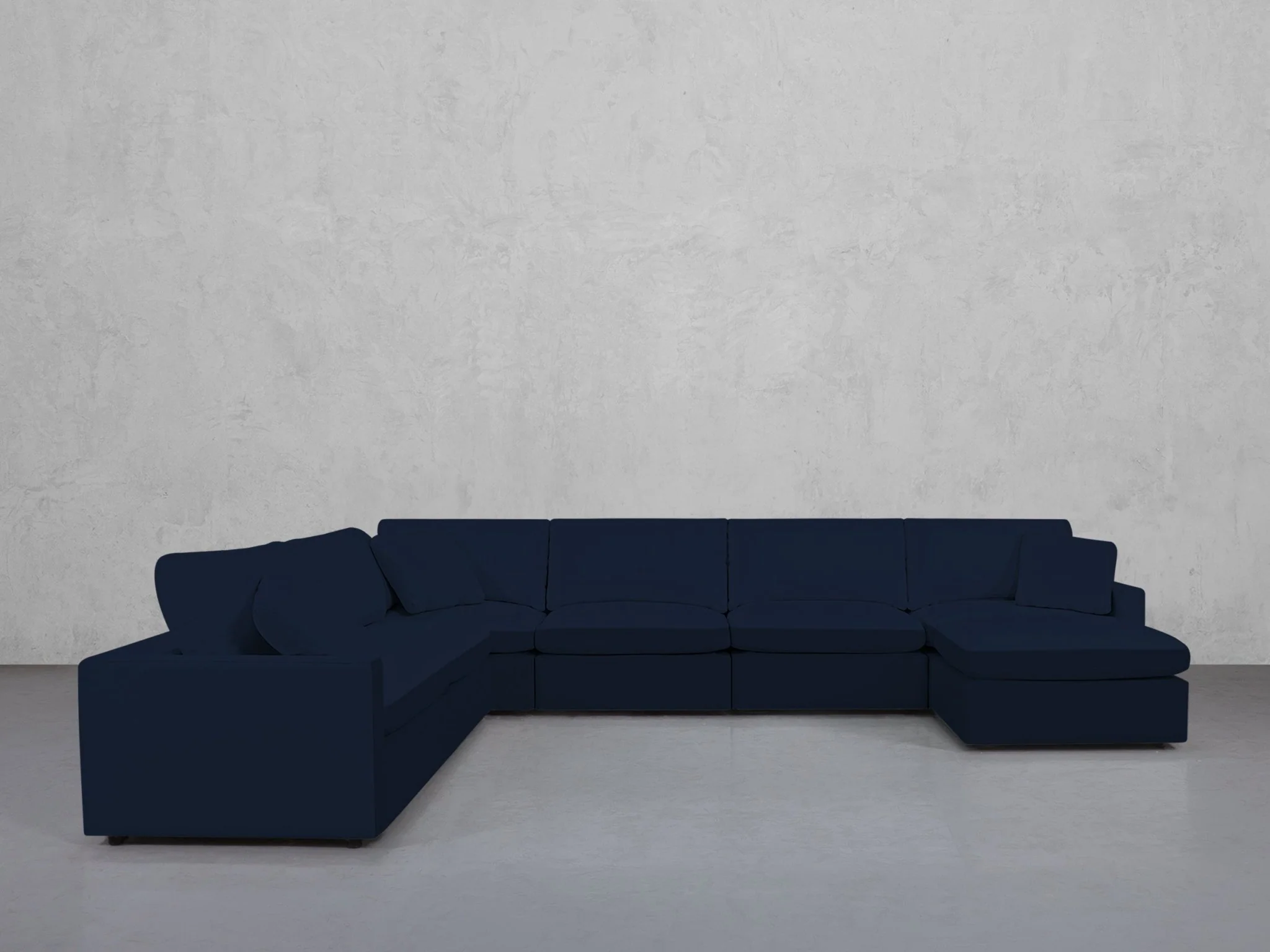 7-Seat Modular Chaise Corner Sectional (Thin Arms) - Image 92