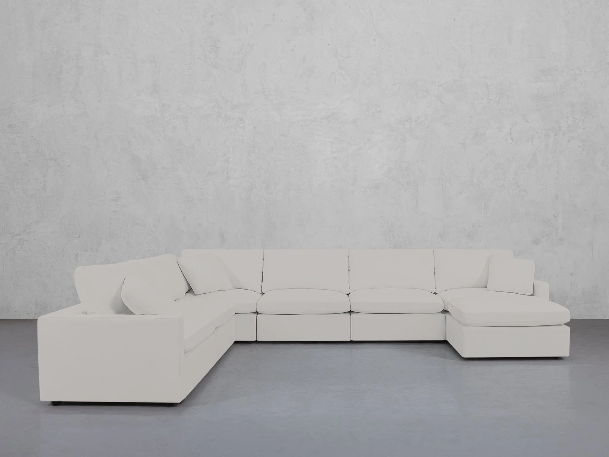 7-Seat Modular Chaise Corner Sectional (Thin Arms) - Image 99