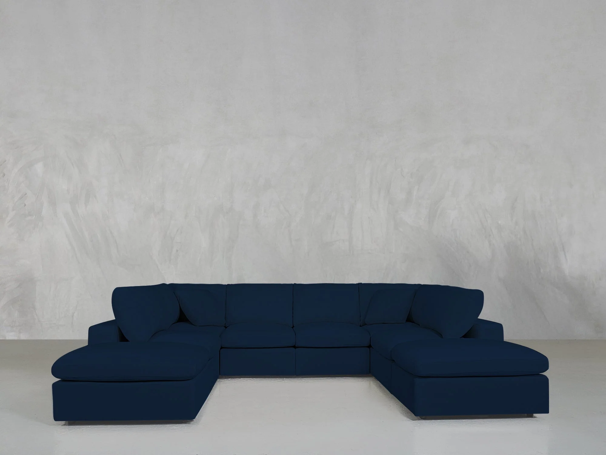 8-Seat Modular Double Lounger U-Sectional - Image 185