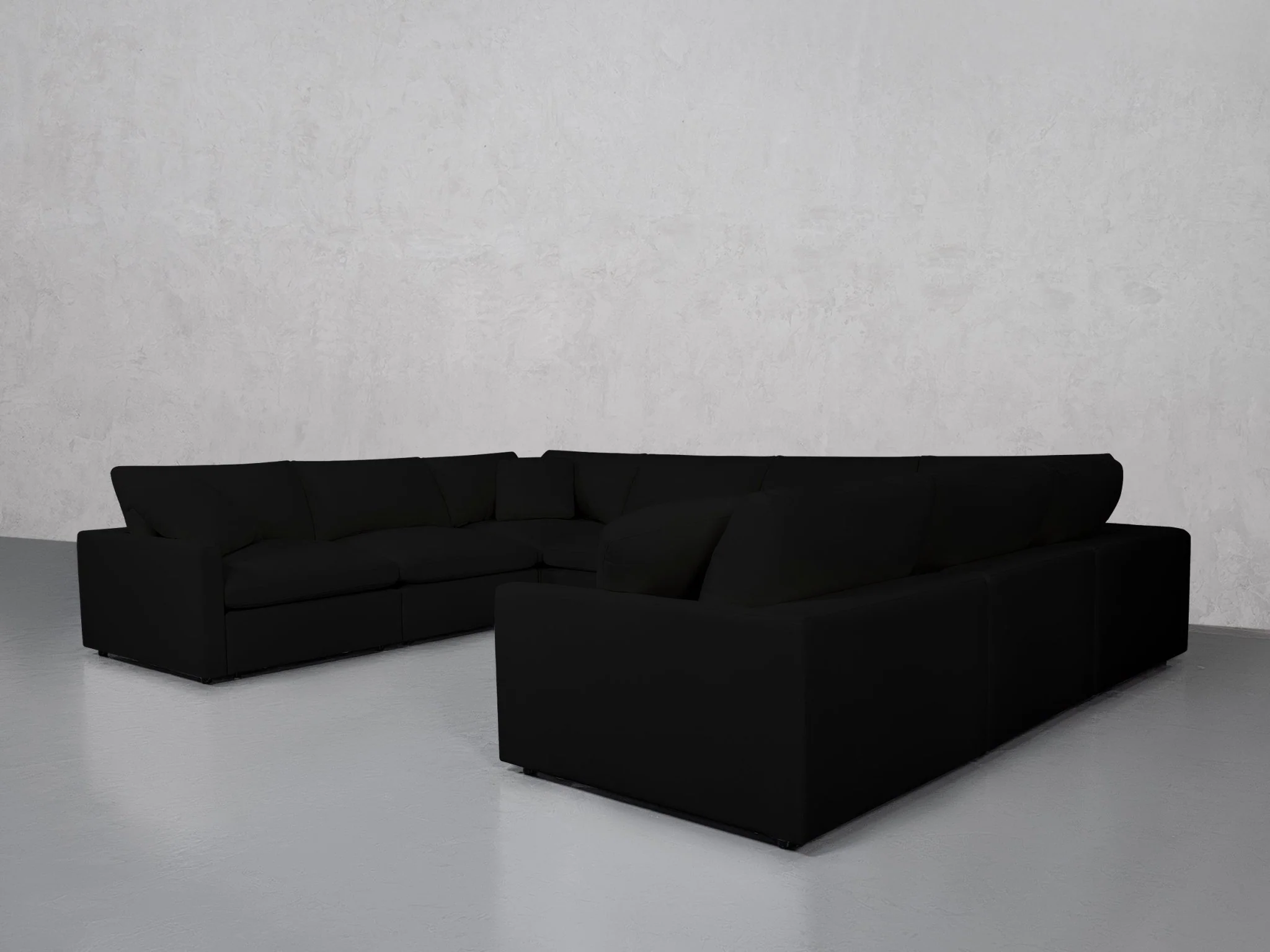 8-Seat Modular U-Sectional (Thin Arms) - Image 115