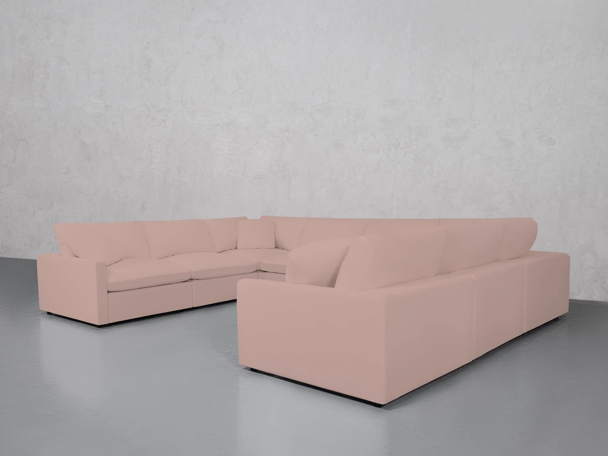 8-Seat Modular U-Sectional (Thin Arms) - Image 129