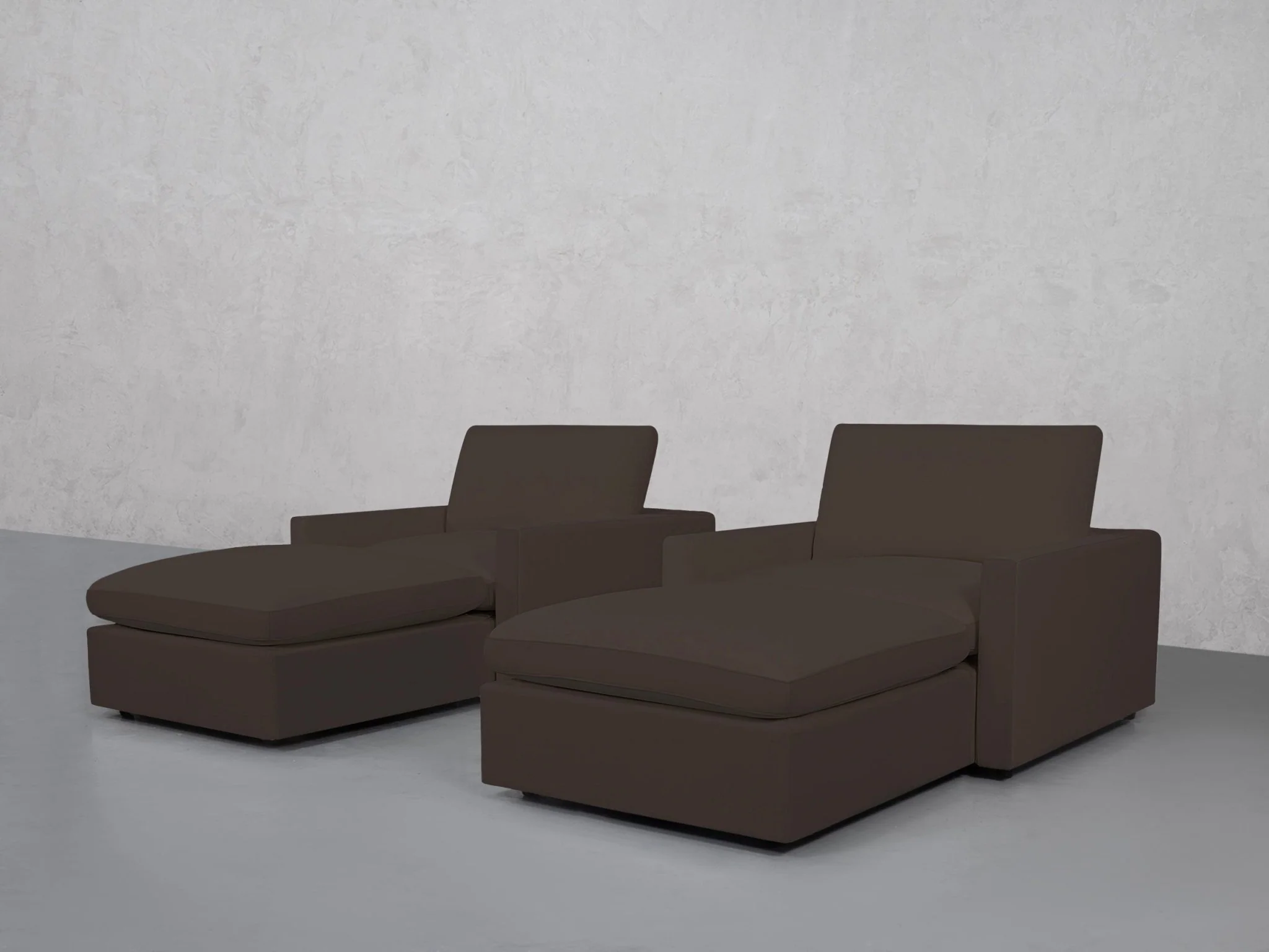 Double Armchairs with Ottomans (Thin Arms) - Image 62