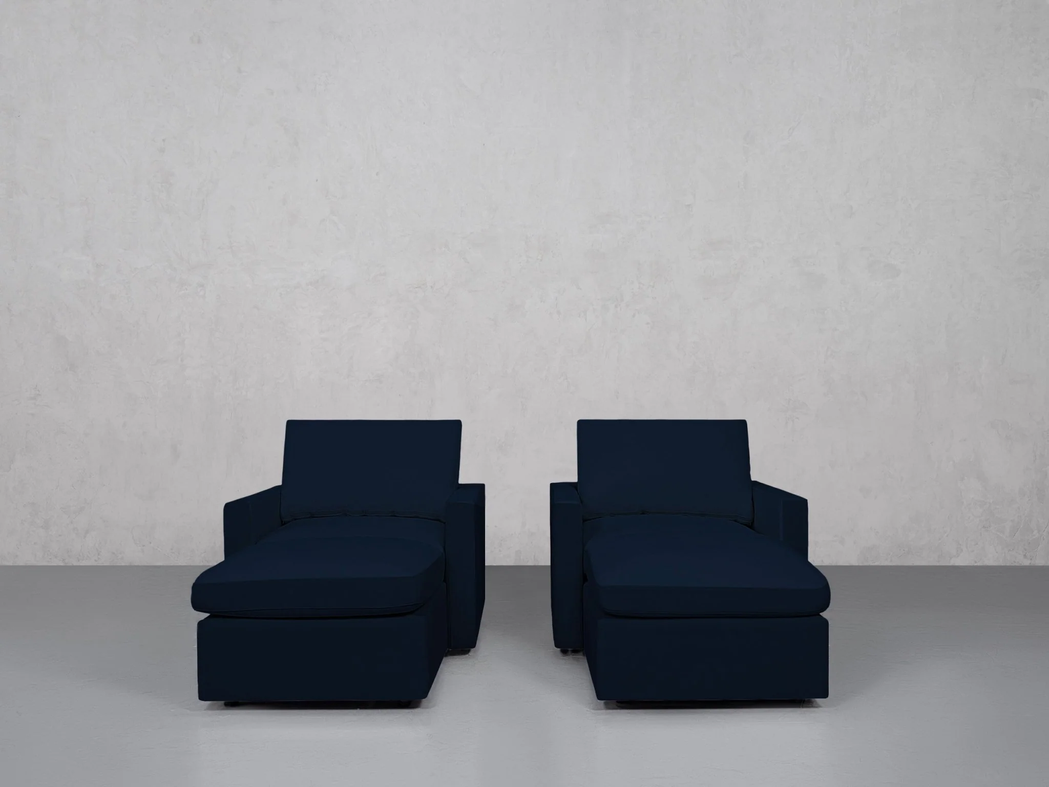 Double Armchairs with Ottomans (Thin Arms) - Image 81